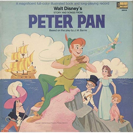 PETER PAN-LIBRO ILLUSTRATO E DISCO VINILE
