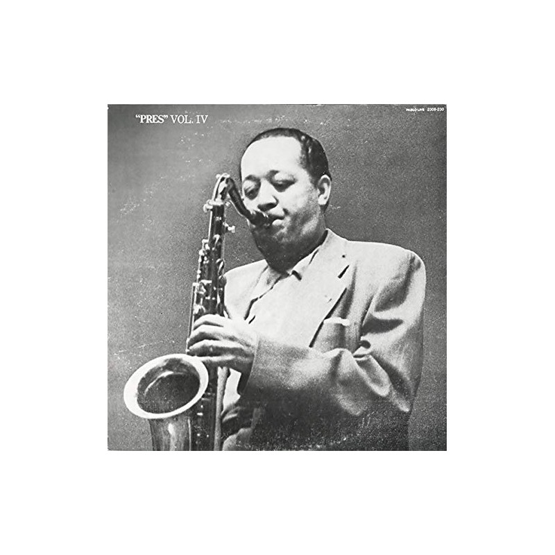 LESTER YOUNG "PRES " VOL.IV-VINILE PABLO RECORDS
