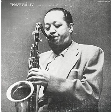 LESTER YOUNG "PRES " VOL.IV-VINILE PABLO RECORDS