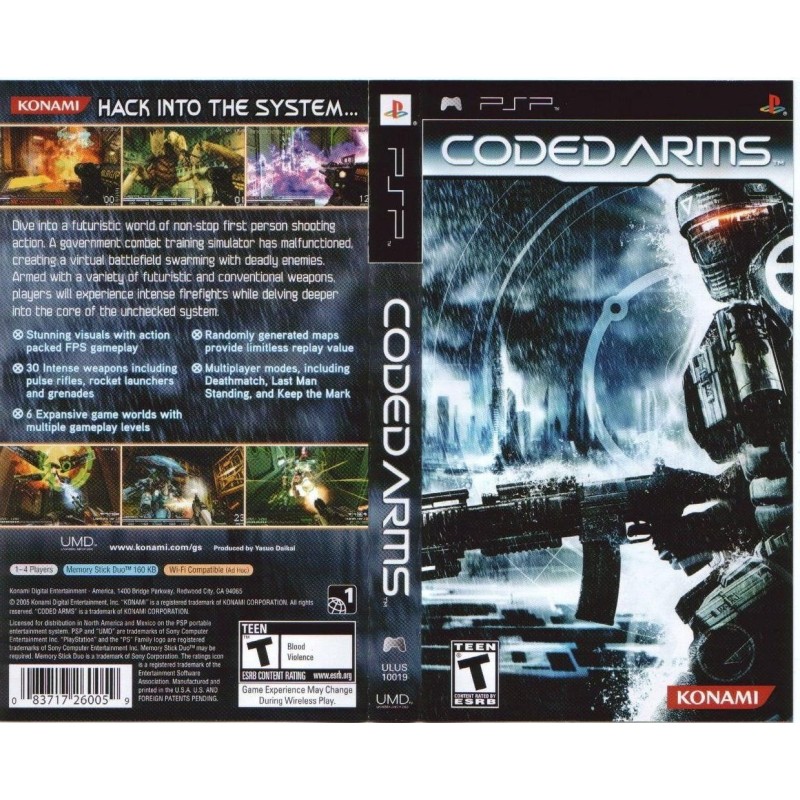 Coded Arms (Psp)