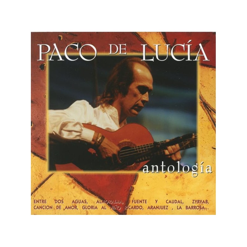 PACO DE LUCIA ANTOLOGIA DOPPIO CD-NUOVO SIGILLATO