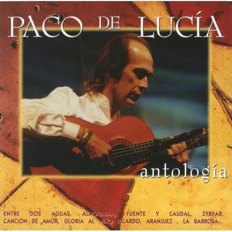 PACO DE LUCIA ANTOLOGIA DOPPIO CD-NUOVO SIGILLATO