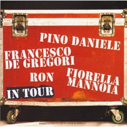 IN TOUR CD FIORELLA MANNOIA- PINO DANIELE- FRANCESCO DE GREGORI- RON. --EDIZIONE EDICOLA DOPPIO CD--