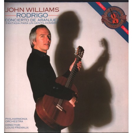 Williams, John Rodrigo Concierto De Aranjuez LP CBS D37848 EX/EX 1984 made in Holland