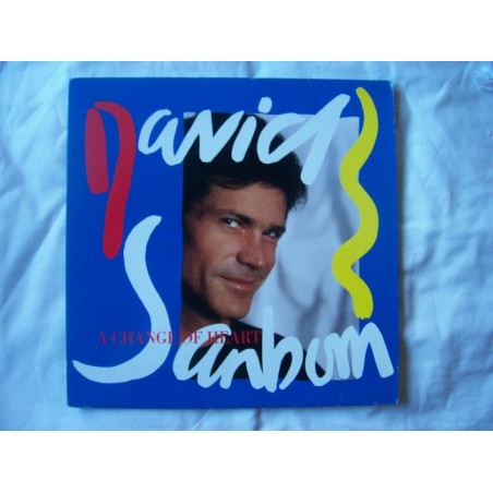 DAVID SANBORN A Change of Heart LP 1987