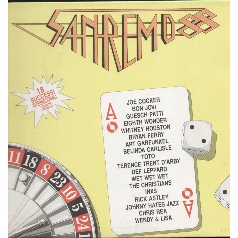 077779025718 LP Sanremo 88 VINYL