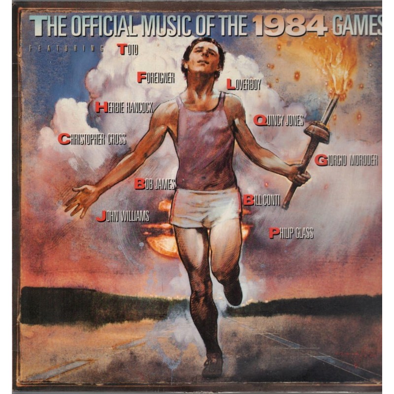 Various - The Official Music Of The 1984 Games - CBS - CBS 26048, CBS - BJS 39322