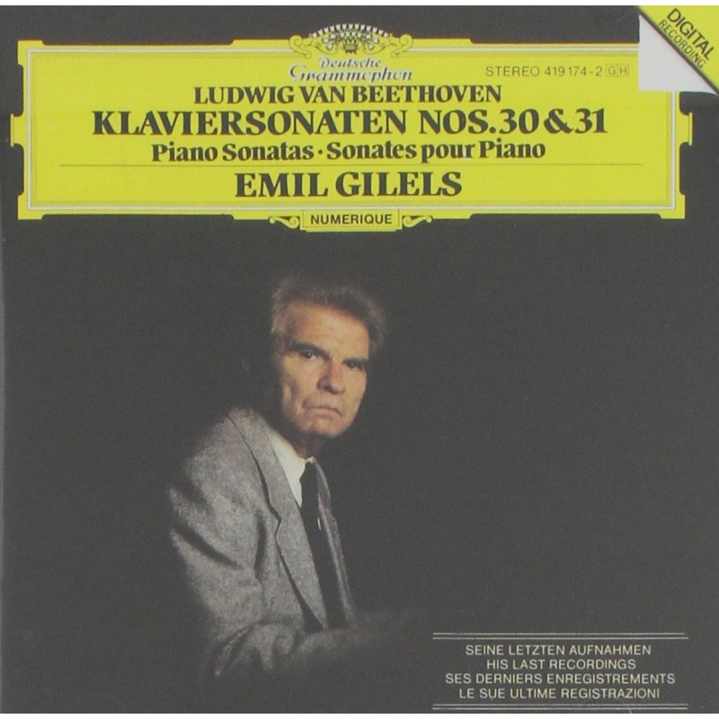 Klaviersonaten 30&31