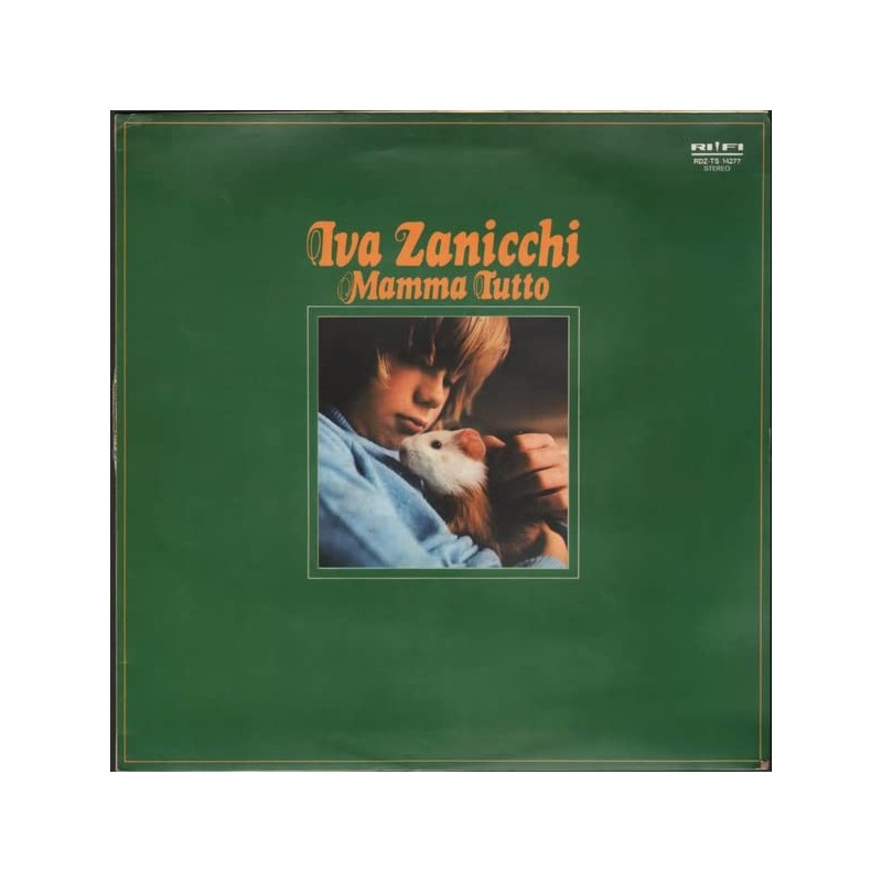 IVA ZANICCHI MAMMA TUTTO-VINILE RI-FI PRIMA STAMPA NUOVO