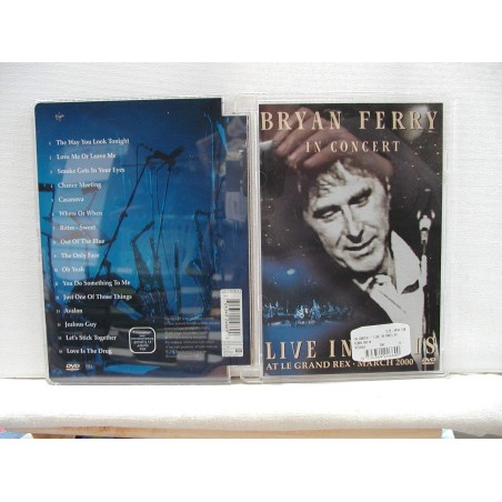 Bryan Ferry in Concert Live in Paris at Le Grand Rex