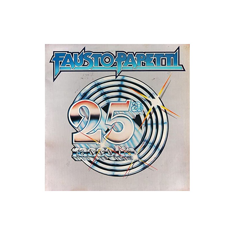 25° RACCOLTA FAUSTO PAPETTI VINILE PRIMA STAMPA DURIUM