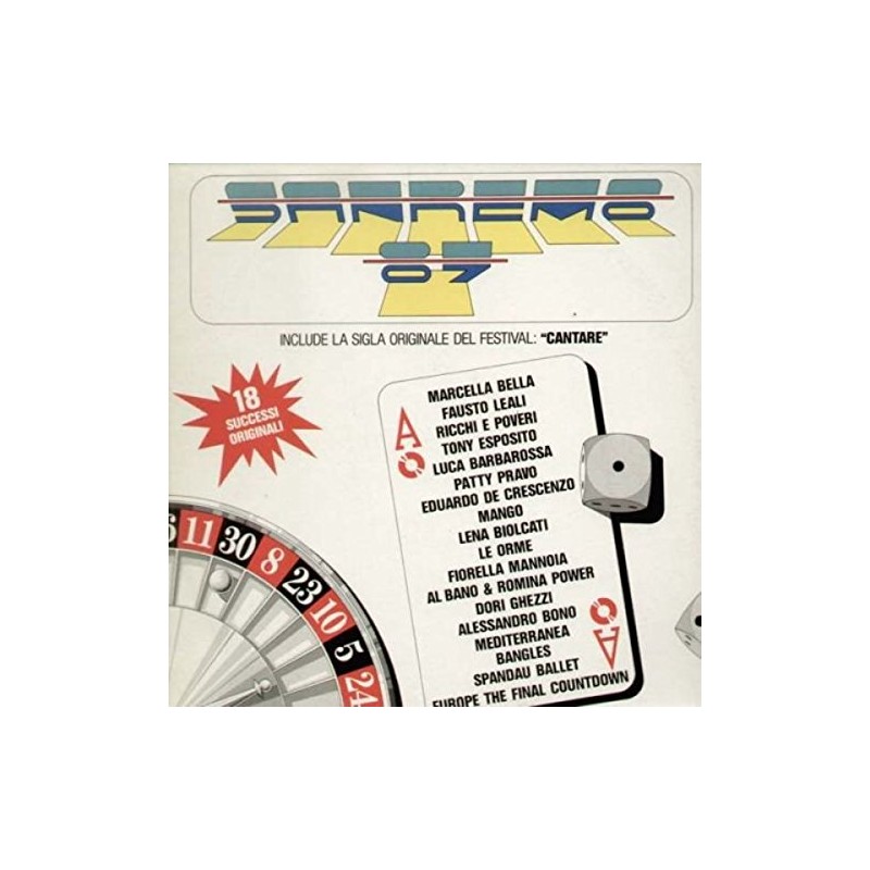 Various ‎– Sanremo '87