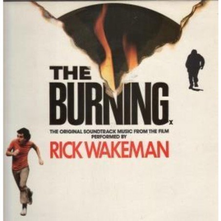 BURNING LP (VINYL ALBUM) UK CHARISMA 1981