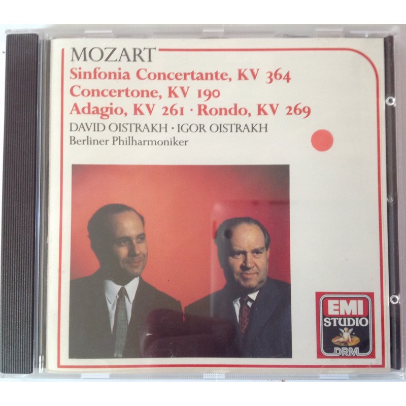 Mozart: Sinfonia Concertante KV 364 / Concertone KV 190 / Adagio KV 261 / Rondo KV 269