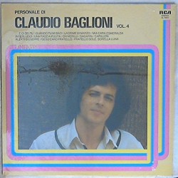 LP 33 giri 12 ' - Claudio Baglioni - Personale Di Claudio Baglioni Vol. 4 Sealed/Sigillato CL 70631