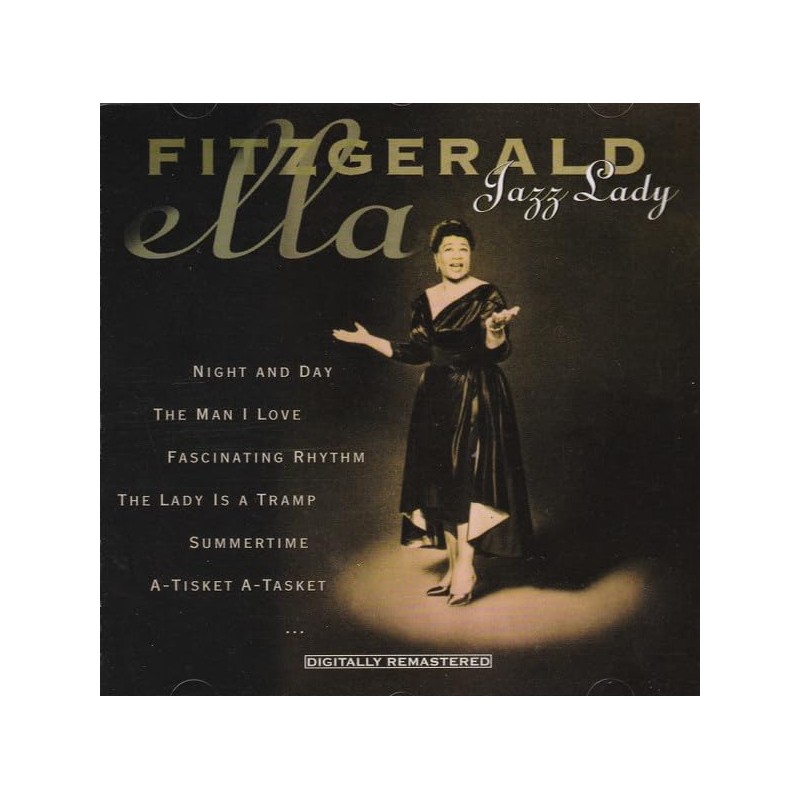 Ella Fitzgerald - Jazz Lady, Album Digitalmente Remasterizzato con Classici del Jazz, CD Audio