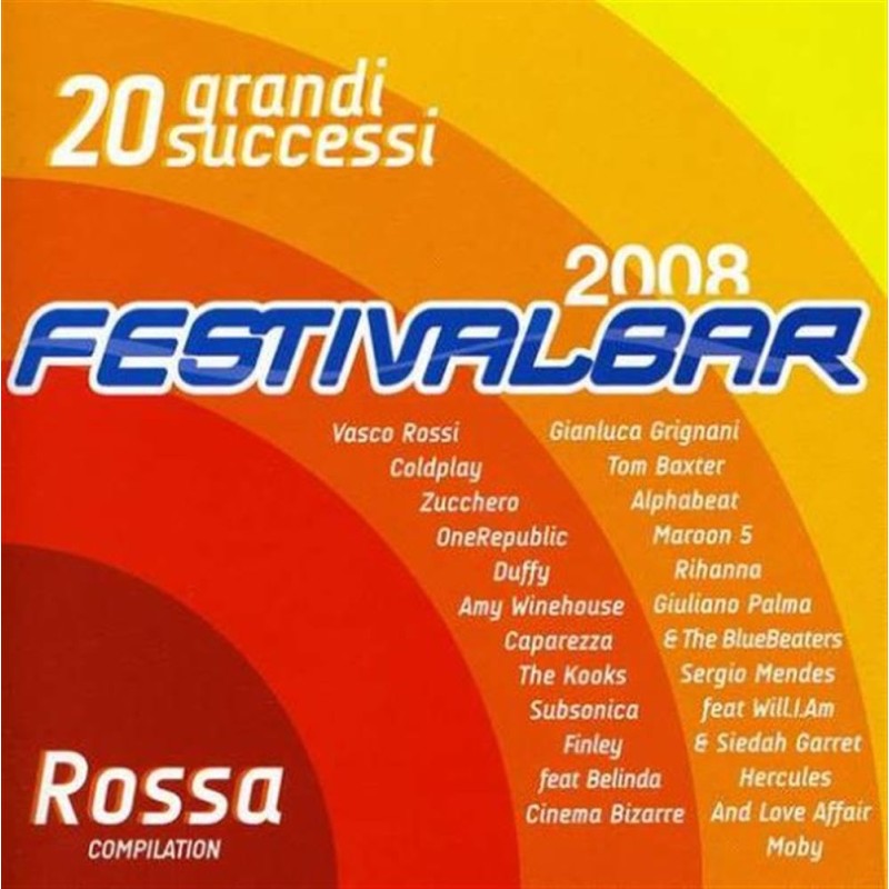 Festivalbar Rossa 2008