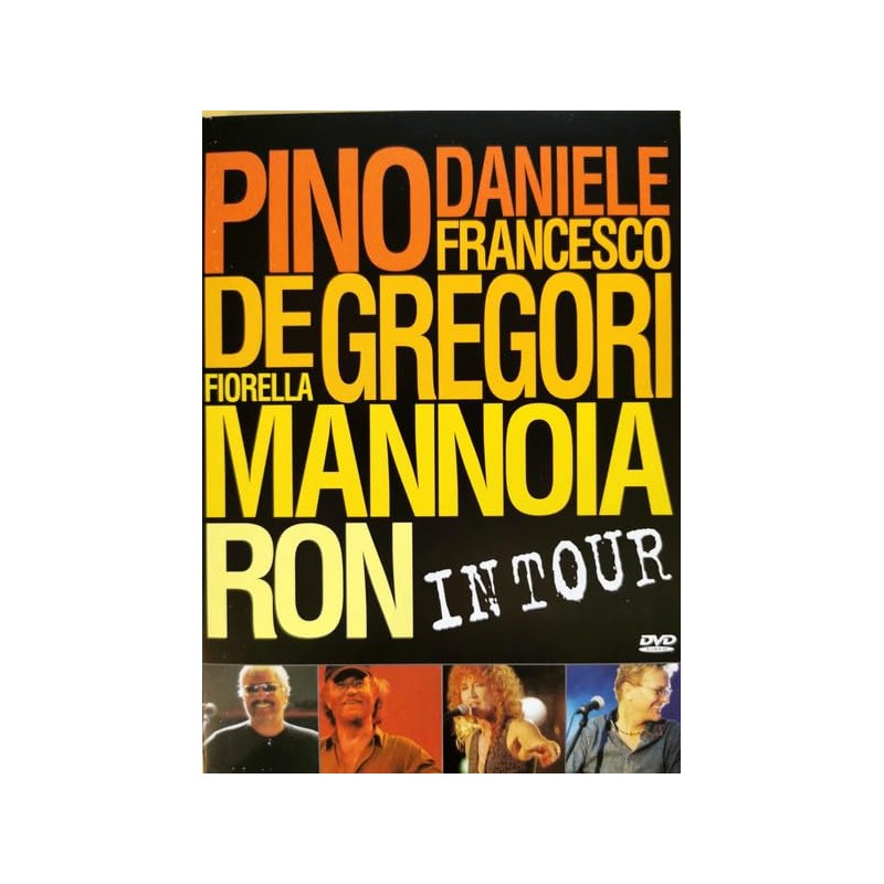 IN TOUR DVD - Pino Daniele, Francesco De Gregori, Fiorella Mannoia, Ron