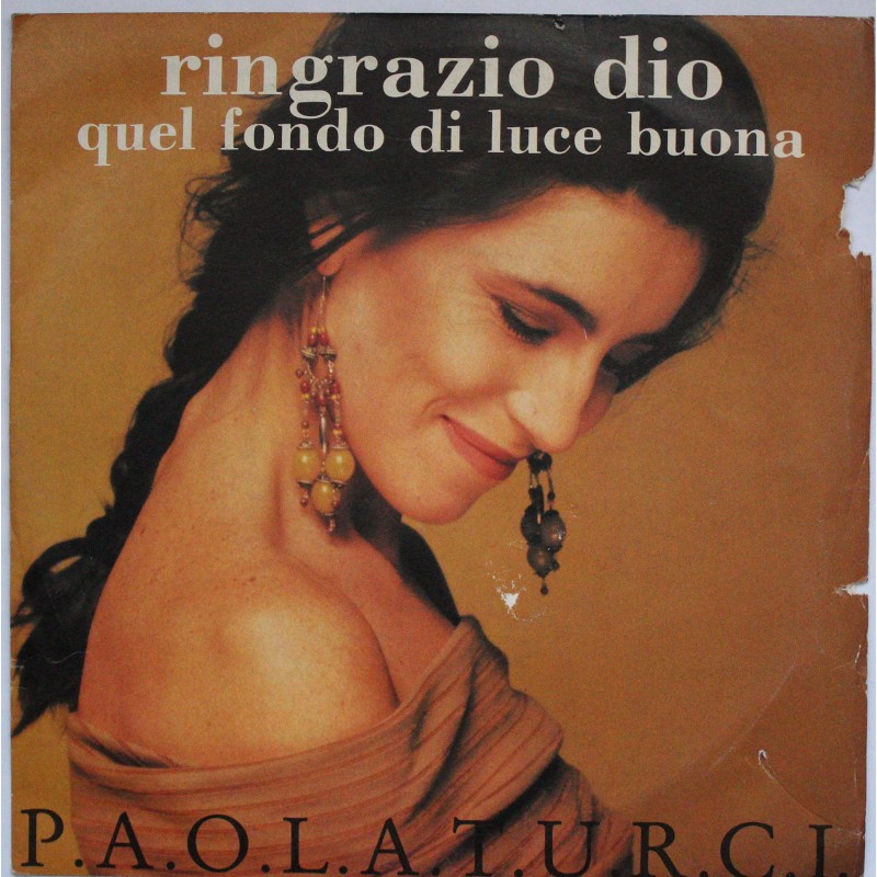RINGRAZIO DIO-QUEL FONDO DI LUCE BUONA 45 GIRI