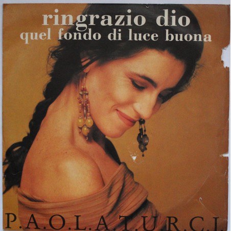 RINGRAZIO DIO-QUEL FONDO DI LUCE BUONA 45 GIRI