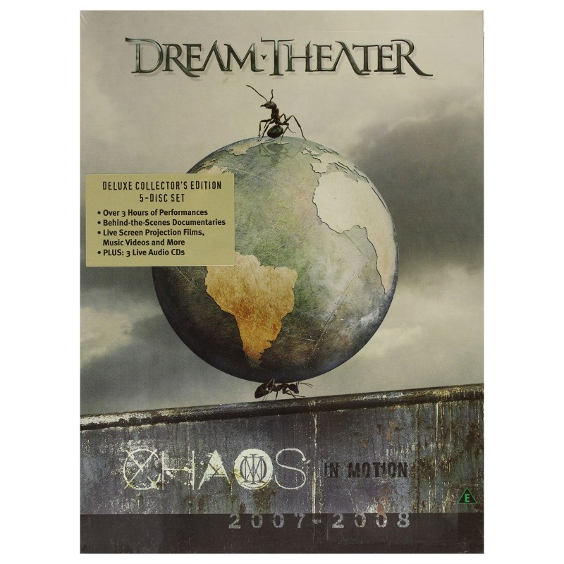 Dream Theater - Chaos In Motion 2007/2008 (Limited) (2 Dvd+3 Cd)