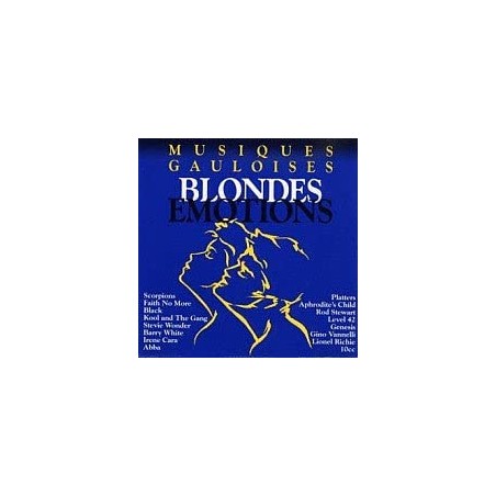 CD Musiques Gauloises Blondes Emotions 2
