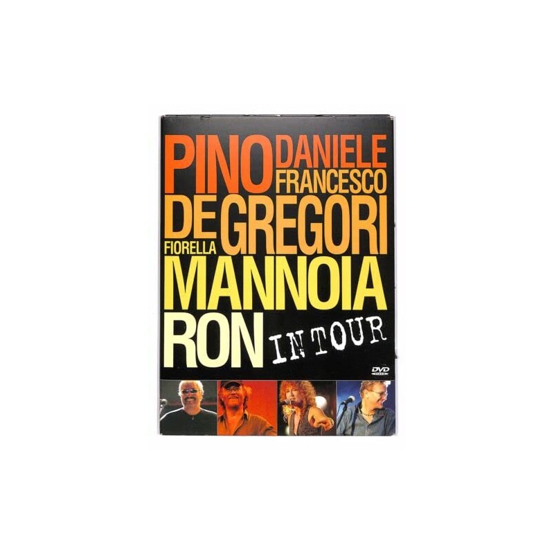 MazzoccStore - DVD - Pino Daniele/F. De Gregori/F. Mannoia/Ron In Tour 2002 - RICORDI