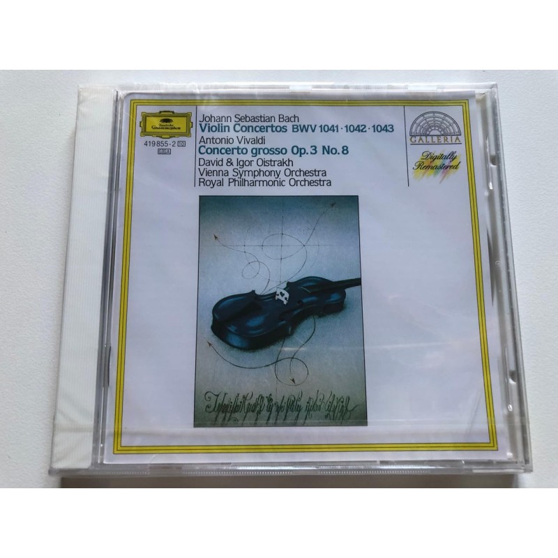 Violin Concertos Bwv 1041-1043