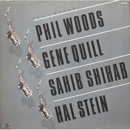 PHIL WOODS-GENE QUILL-SAHIB SHIHAB-HAL STEIN"FOUR ALTOS"-VINILE PRESTIGE