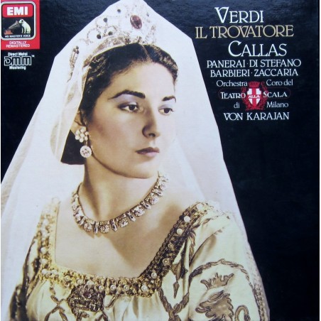 Verdi: IL TROVATORE (Gesamtaufnahme, italienisch: Mailand 1956) [Vinyl Schallplatte] [2 LP Box-Set]