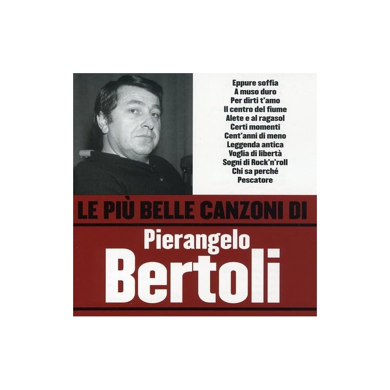 Le Piu' Belle Canzoni Di Pierangelo Bertoli