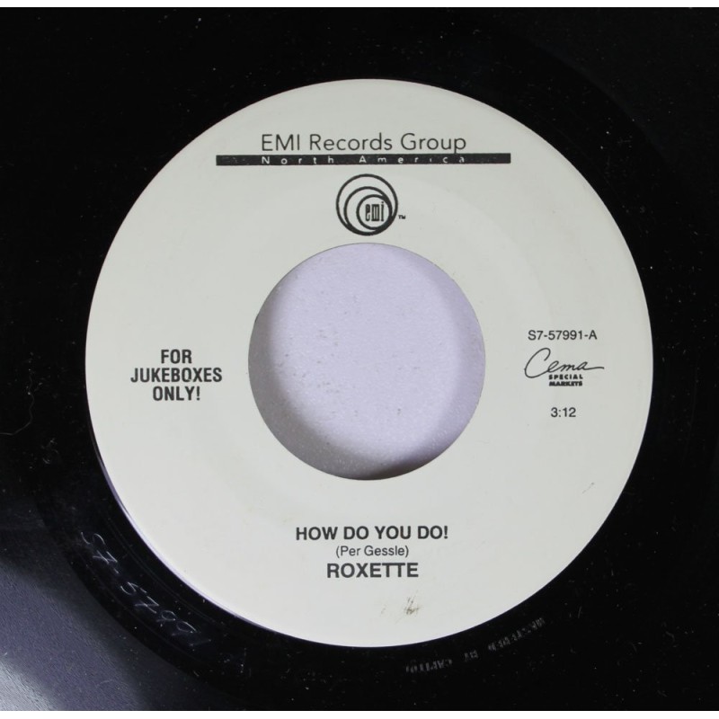 ROXETTE 45 RPM HOW DO YOU DO! / FADING LIKE A FLOWER