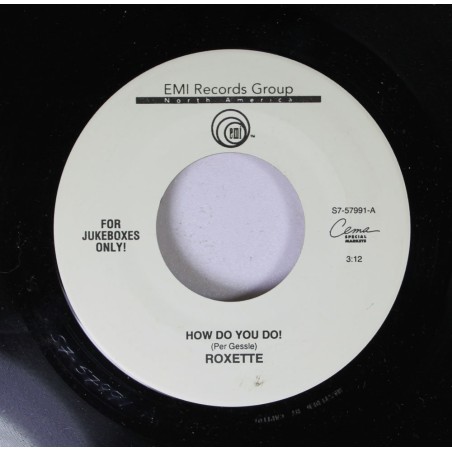 ROXETTE 45 RPM HOW DO YOU DO! / FADING LIKE A FLOWER