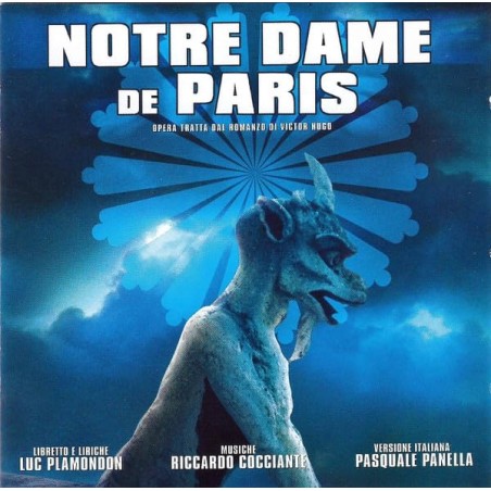 NOTRE DAME DE PARIS IN ITALIANO CD-RICCARDO COCCIANTE PASQUALE PANELLA