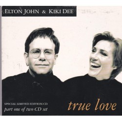 ELTON JOHN & KIKI DEE. TRUE LOVE. 1993 7 TRACK CD SINGLE SET.