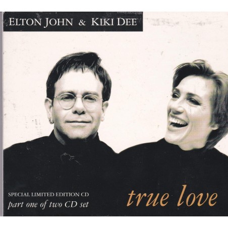 ELTON JOHN & KIKI DEE. TRUE LOVE. 1993 7 TRACK CD SINGLE SET.