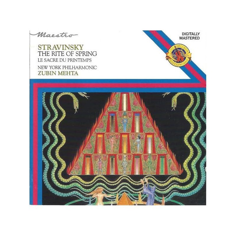 CD - Stravinsky, The Rite of Spring - Zubin Metha