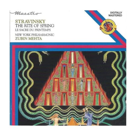 CD - Stravinsky, The Rite of Spring - Zubin Metha