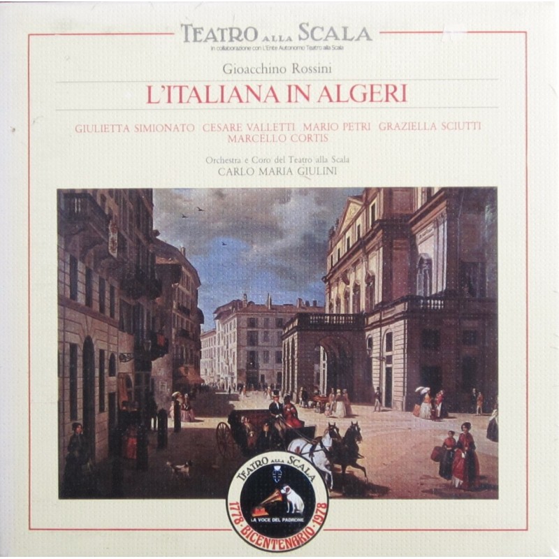 Rossini: L'ITALIANA IN ALGERI [Musikkassette] [2 MC Box-Set]