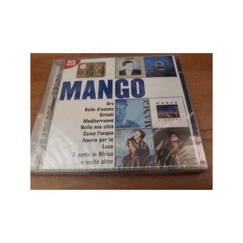 I GRANDI SUCCESSI DI MANGO-DOPPIO CD NUOVO E SIGILLATO