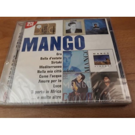 I GRANDI SUCCESSI DI MANGO-DOPPIO CD NUOVO E SIGILLATO