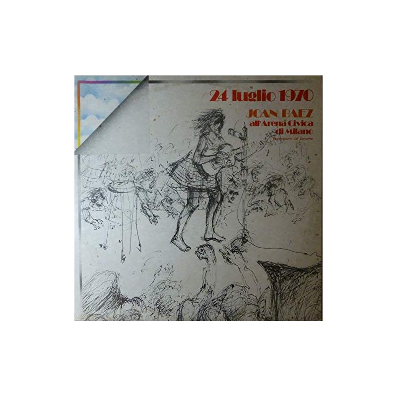 Joan Baez all'arena civica di Milano,registrazione del concerto,24 Luglio 1970