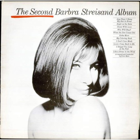 Barbra Streisand - The Second Barbra Streisand Album - CBS - SBPG 62216