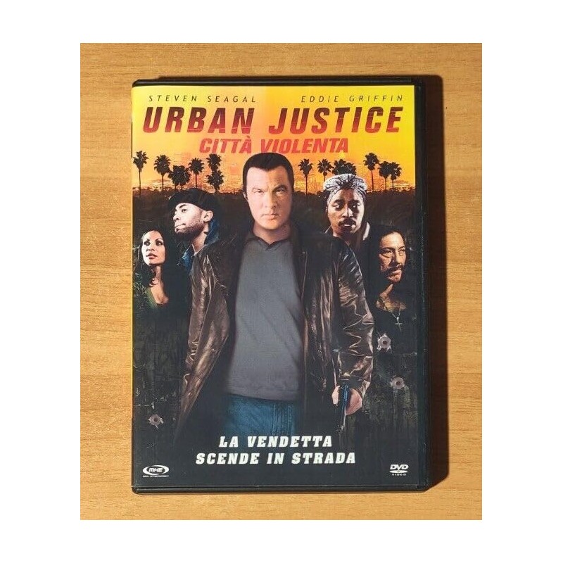URBAN JUSTICE CITTA' VIOLENTA DVD NUOVO E SIGILLATO