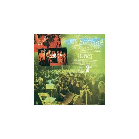 CD Fabrizio De Andrè In Concerto Vol 2