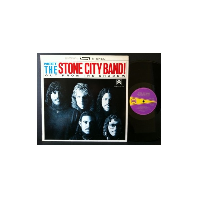 MEET THE STONE CITY BAND OUT FROM THE SHADOW LP (VINYL) UK GORDY 1983