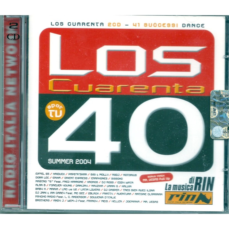 Los Cuarenta Summer 2004