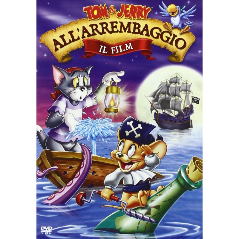 Tom & Jerry all'arrembaggio - Il film (+libro)