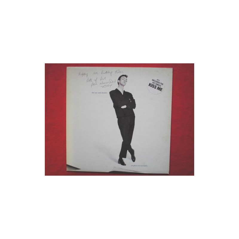 Duffy, Stephen The Ups And Downs LP 10 DIX5 EX/EX 1985 with inner, as Stephen Tin Tin Duffy