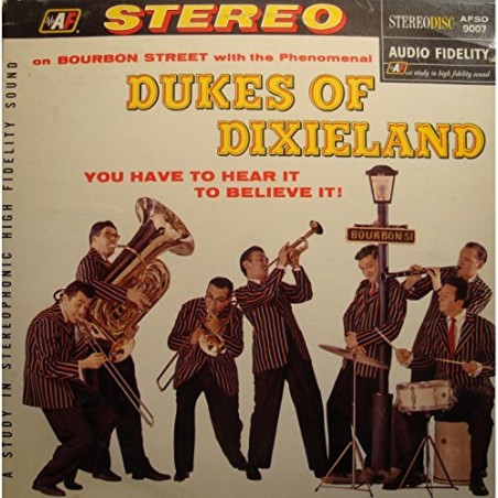 DUKES OF DIXIELAND on bourbon street LP Audio fidelity - you have to hear it VG++